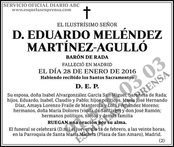 Eduardo Meléndez Martínez-Agulló